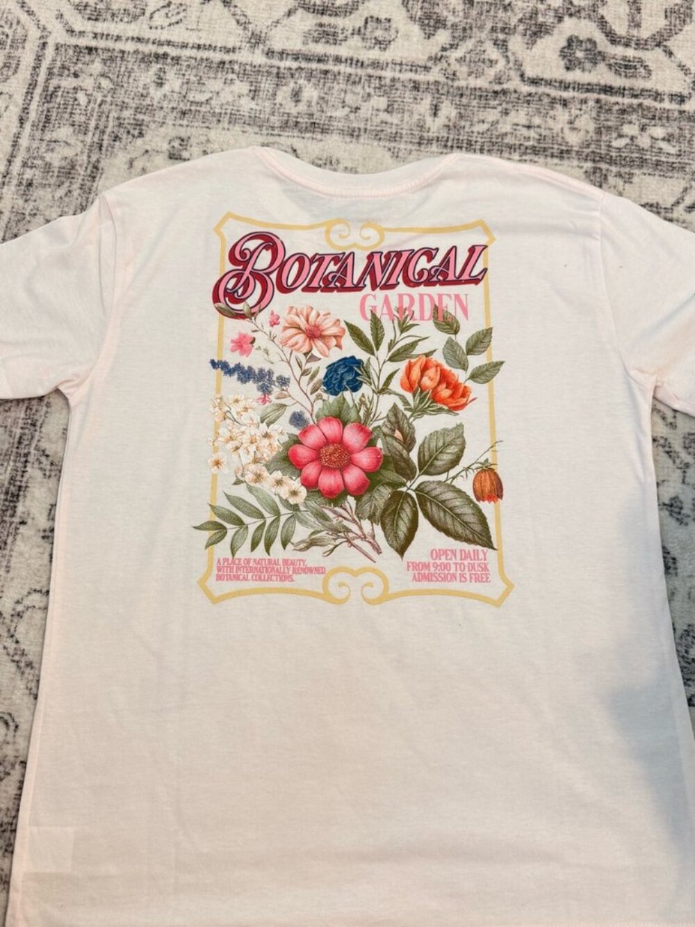 Modern Lux Botanical Garden Graphic T Shirt Women's Size XXL Tee NWT - Picture 3 of 6